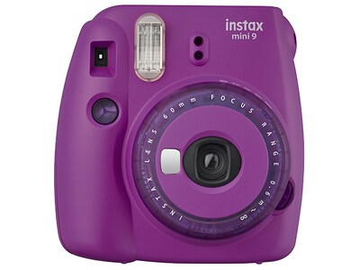 FUJIFILM instax® Mini 9 Instant Camera - Clear Purple