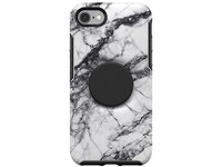 Étui pour iPhone 6/6s/7/8 Symmetry Otter+Pop d’Otterbox - marble blanc