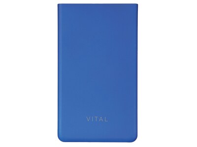 Chargeur portatif très mince à 4 000 mAh de VITAL - Bleu