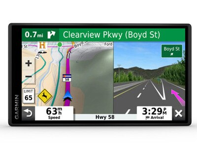 GPS à commande vocale, écran de 5,5 po et alertes de circulation DriveSmart™ 55 de Garmin