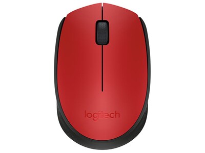 Logitech M170 Wireless Mouse - Red