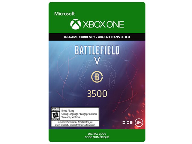 Battlefield V: Battlefield Currency 3500 (Code Electronique) pour Xbox One