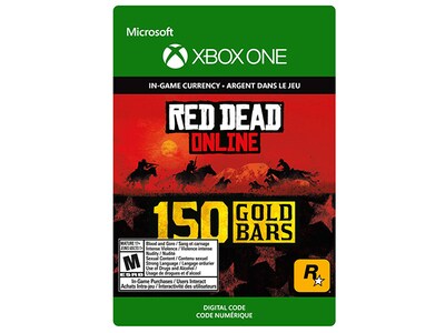 Red Dead Redemption 2: 150 Gold Bars (Digital Download) for Xbox One