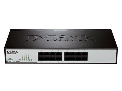 D-Link DSS-16+/RE Commutateur Fast Ethernet à 16 ports -Remis À Neuf
