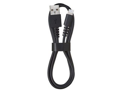 VITAL 1.2m (4’) Lightning-to-USB Charge & Sync Cable - Black