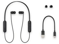Écouteurs-boutons sans fil WIC200 de Sony - noir