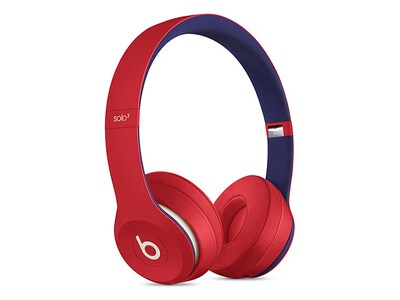 Beats Solo³ On-Ear Wireless Headphones - Beats Club Collection - Club Red