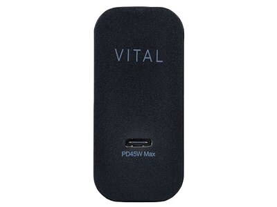 VITAL 45W USB Type-C™ PD Wall Charger - Black