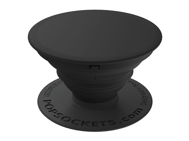 PopSockets Expanding Grip & Stand for Smartphone & Tablets - Black