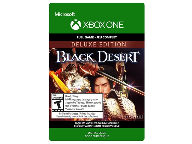 Black Desert: Deluxe Edition (Code Electronique) pour Xbox One