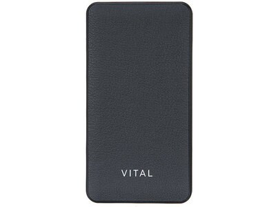 VITAL 15,000mAh Power Bank with Qualcomm® Quick Charge™ Technology - Black