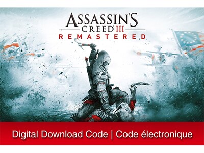 Assassin's Creed III: Remastered (Code Electronique) pour Nintendo Switch