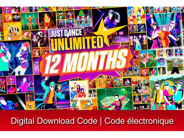 Just Dance Unlimited 365 Days (Code Electronique) pour Nintendo Switch