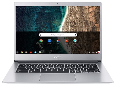 Open Box - Acer Chromebook CB514-1H-C4NT 14” Laptop with Intel® N3450, 32GB eMMC, 4GB RAM & Chrome OS - Silver
