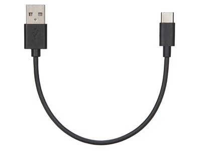 Câble USB-C à USB de 15 cm de VITAL - noir