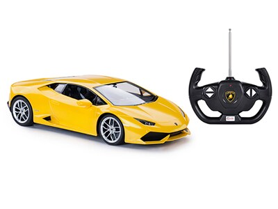 Lamborghini HURACAN LP téléguidée à l’échelle 1:14 de Rastar - jaune