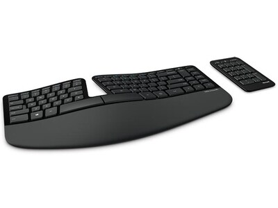Microsoft 5KV-00001 Sculpt Ergonomic Wireless Business Keyboard - Black