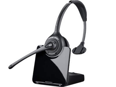 Poly CS510 Over-the-Head Monaural Wireless Headset - Black