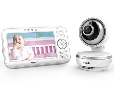 Moniteur vidéo de bébé qui s’incline et pivote VM5261 de Vtech