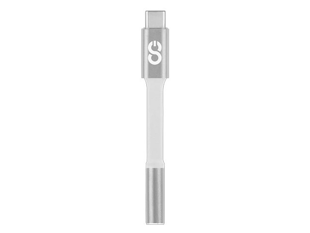 Câble 3,5 mm UBS-C vers auxiliaire de Logiix - blanc