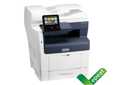 Imprimante laser multifonction noir et blanc avec photocopie, numérisation et télécopie en format lettre et légal VersaLink B405/DN de Xerox