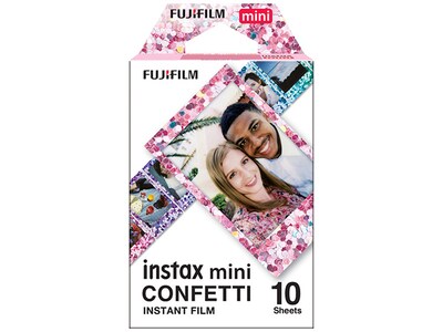 FILM Instantané Fujifilm Instax Mini - Confetti