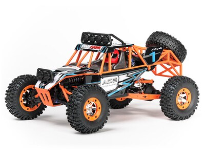 LiteHawk ACE 4X4 Rock Racer R/C Vehicle - Orange & Black