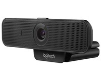 Caméra Web HD 1080p professionnelle avec écran de confidentialité 960-001075 C925E de Logitech – noir