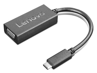 Adaptateur USB Type-C™ à VGA 4X90M42956 de Lenovo - noir