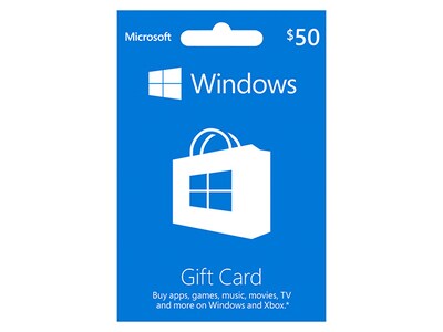 Windows Gift Card $50 CAD [Code Electronique]