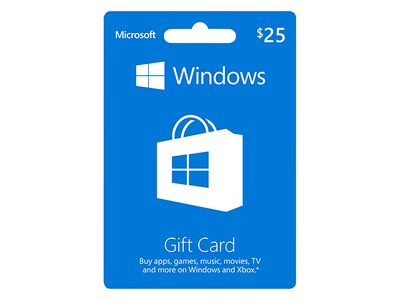 Windows Gift Card $25 CAD [Code Electronique]