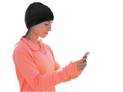 Wireless Bluetooth® Running Hat - Black