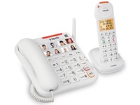 VTech CareLine SN5147 Amplified Big Button Photo Phone - White