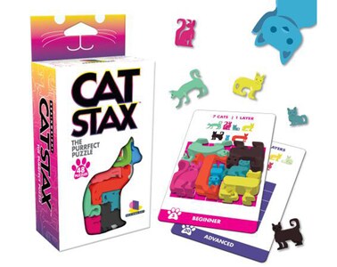 Brainwright Cat Stax Puzzle