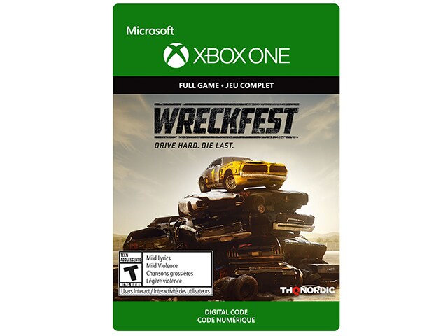 Wreckfest (Code Electronique) pour Xbox One