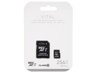 Carte mémoire VITAL MicroSDXC UHS-3 classe 10 de 256 Go de Bell Maison intelligente