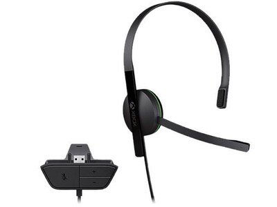 Xbox S5V-00014 Refresh Chat On-Ear Headset for Xbox - Black