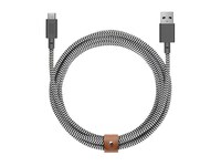Native Union 3m (10’) USB Type-C-to-USB Belt Cable XL - Zebra