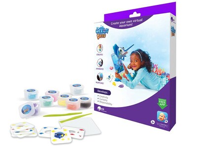 Pai Interactive Ocean Pets Augmented Reality Set with FREE App 