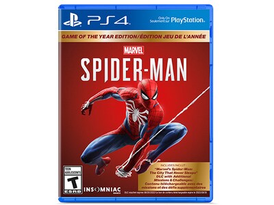 Marvels Spider-Man Game of the Year Edition pour PS4™