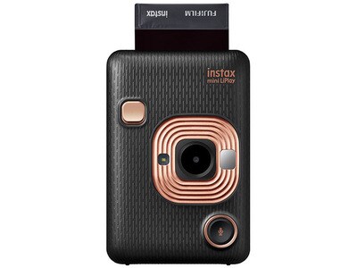 FUJIFILM instax® Mini LiPlay Hybrid Camera - Elegant Black