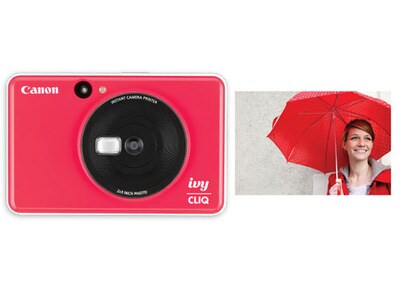 Canon IVY CLIQ Instant Camera Printer - Ladybug Red