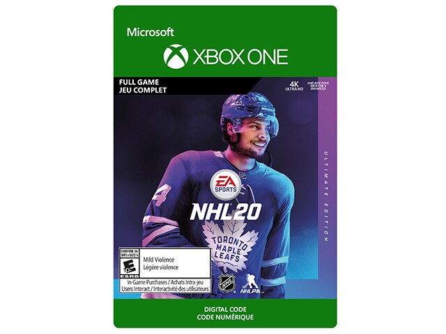NHL 20: Ultimate Edition (Code Electronique) pour Xbox One