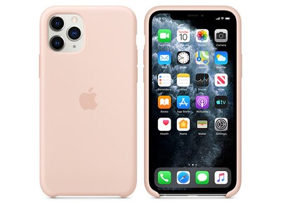 Étui en silicone d’Apple® pour iPhone 11 Pro - sable rose