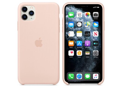 Apple® iPhone 11 Pro Max Silicone Case - Pink Sand