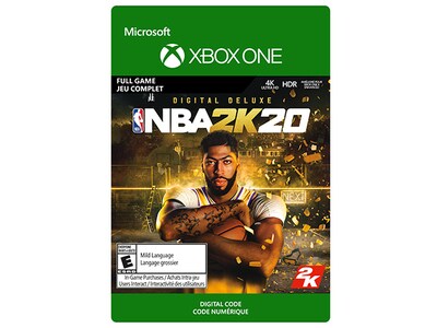 NBA 2K20: Deluxe Edition (Digital Download) for Xbox One