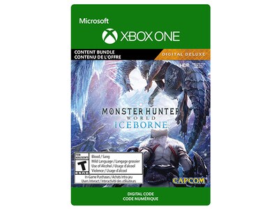 Monster Hunter World: Iceborne Digital Deluxe Edition (Digital Download) for Xbox One