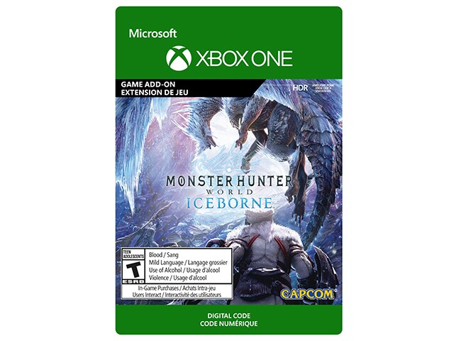 Monster Hunter World: Iceborne (Code Electronique) pour Xbox One