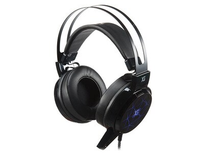 Xtreme Gaming Wired Over-Ear Gaming Headset for PC - Black