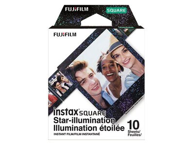 Pellicules instantanées Instax Square de Fujifilm - «Illumination étoilée»